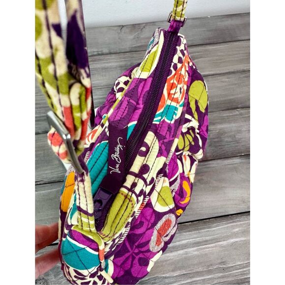 Vera Bradley Plum Print Mini Crossbody Bag - Picture 5 of 12